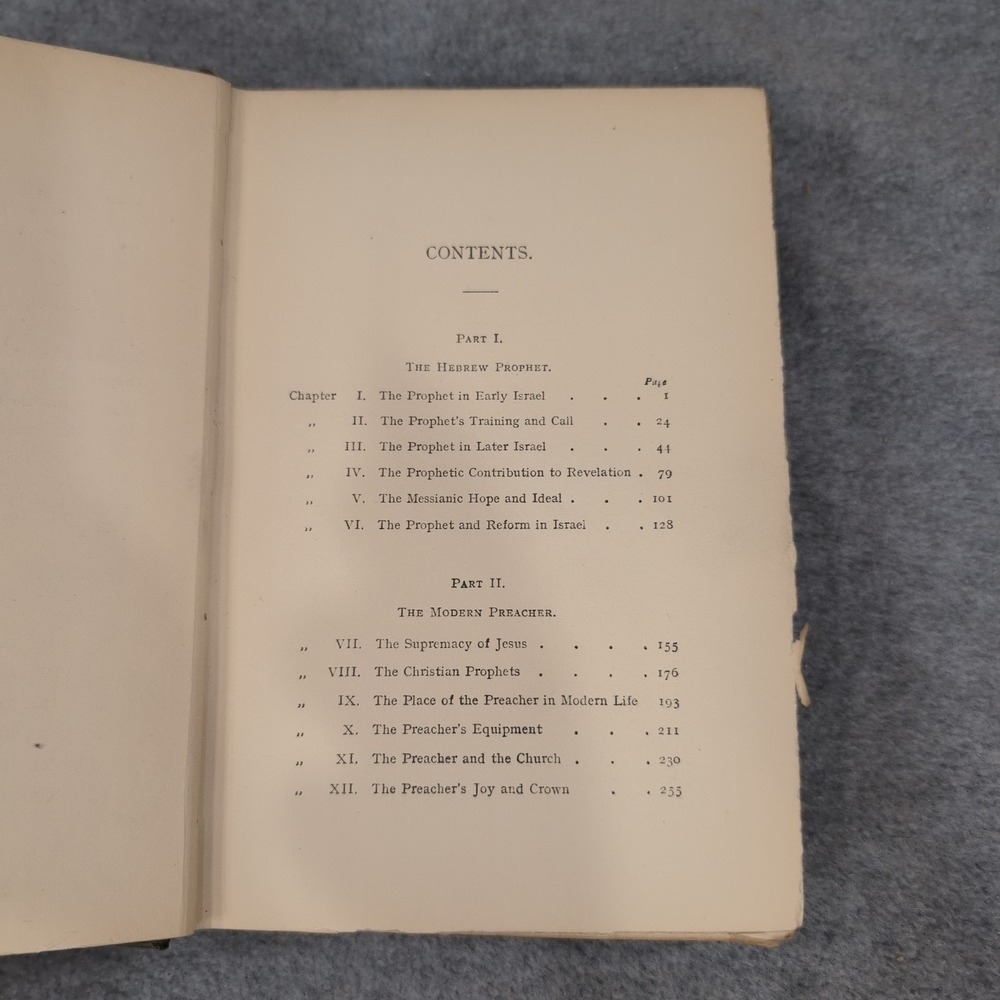 The Hebrew Prophet and the Modern Preacher Henry‎ J Pickett 1922 Hartley Lecture - Picture 4 of 4